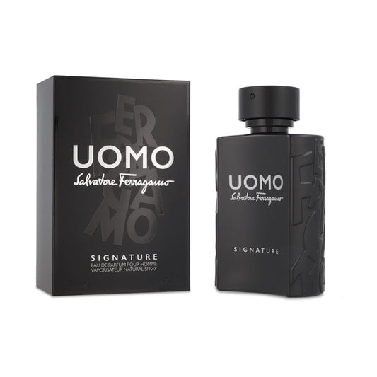 Salvatore Ferragamo UOMO SIGNATURE EDP 100ML by Salvatore Ferragamo - bottle and packaging view