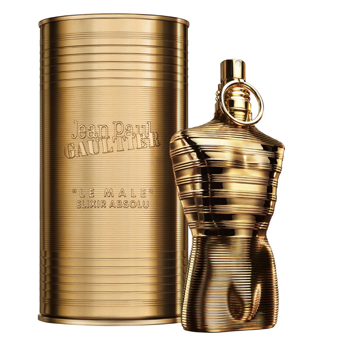 Jean Paul Gaultier Le Male Elixir Absolu by Jean Paul Gaultier - bottle and packaging view